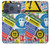 S3960 Safety Signs Sticker Collage Case For iPhone 17 Pro, 18 Pro