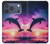 S3980 Dolphin Sunset Milky Way Case For iPhone 17 Pro