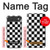 S1611 Black and White Check Chess Board Case For iPhone Air