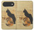 S3229 Vintage Cat Poster Case For iPhone Air