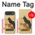 S3229 Vintage Cat Poster Case For iPhone Air