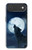 S3693 Grim White Wolf Full Moon Case For iPhone Air