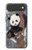 S3793 Cute Baby Panda Snow Painting Case For iPhone Air
