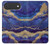 S3906 Navy Blue Purple Marble Case For iPhone Air