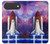S3913 Colorful Nebula Space Shuttle Case For iPhone Air