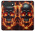 S3986 Fire Skull Case For iPhone Air