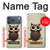 S0360 Coffee Owl Case For iPhone 17 Pro Max