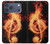 S0493 Music Note Burn Case For iPhone 17 Pro Max, 18 Pro Max