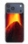 S0745 Volcano Lava Case For iPhone 17 Pro Max, 18 Pro Max