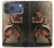 S0796 Japan Red Samurai Case For iPhone 17 Pro Max