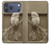S1386 Paper Sculpture Owl Case For iPhone 17 Pro Max, 18 Pro Max