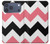 S1849 Pink Black Chevron Zigzag Case For iPhone 17 Pro Max