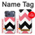 S1849 Pink Black Chevron Zigzag Case For iPhone 17 Pro Max