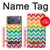 S2362 Rainbow Colorful Shavron Zig Zag Pattern Case For iPhone 17 Pro Max