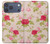S3037 Pretty Rose Cottage Flora Case For iPhone 17 Pro Max, 18 Pro Max