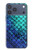S3047 Green Mermaid Fish Scale Case For iPhone 17 Pro Max, 18 Pro Max