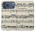 S3082 Music Sheet Case For iPhone 17 Pro Max, 18 Pro Max