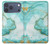 S3399 Green Marble Graphic Print Case For iPhone 17 Pro Max, 18 Pro Max