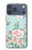 S3494 Vintage Rose Polka Dot Case For iPhone 17 Pro Max