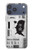 S3615 Airline Boarding Pass Art Case For iPhone 17 Pro Max, 18 Pro Max