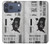 S3615 Airline Boarding Pass Art Case For iPhone 17 Pro Max, 18 Pro Max