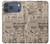 S3819 Retro Vintage Paper Case For iPhone 17 Pro Max, 18 Pro Max