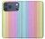 S3849 Colorful Vertical Colors Case For iPhone 17 Pro Max, 18 Pro Max