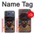 S3895 Pirate Skull Metal Case For iPhone 17 Pro Max