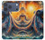 S4003 Oil Color Painting Giant Octopus Case For iPhone 17 Pro Max, 18 Pro Max