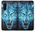 S0752 Blue Fire Grim Wolf Case For Samsung Galaxy A17