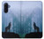 S0935 Wolf Howling in Forest Case For Samsung Galaxy A17, A18