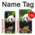 S1073 Panda Enjoy Eating Case For Samsung Galaxy A17