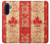 S1603 Canada Flag Old Vintage Case For Samsung Galaxy A17