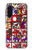 S1923 Hanafuda Japanese Flower Card Case For Samsung Galaxy A17