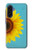 S3039 Vintage Sunflower Blue Case For Samsung Galaxy A17, A18