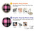 S3091 Pink Plaid Pattern Case For Samsung Galaxy A17