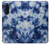 S3439 Fabric Indigo Tie Dye Case For Samsung Galaxy A17
