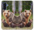 S3558 Bear Family Case For Samsung Galaxy A17