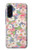 S3688 Floral Flower Art Pattern Case For Samsung Galaxy A17, A18