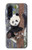 S3793 Cute Baby Panda Snow Painting Case For Samsung Galaxy A17