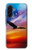 S3841 Bald Eagle Flying Colorful Sky Case For Samsung Galaxy A17