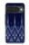 S3950 Textile Thai Blue Pattern Case For Google Pixel 10, 10 Pro