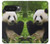 S1073 Panda Enjoy Eating Case For Google Pixel 10 Pro XL