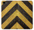 S2231 Yellow and Black Line Hazard Striped Case For iPhone 5 5S SE