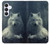 S1516 White Wolf Case For Samsung Galaxy S25 FE