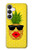 S2443 Funny Pineapple Sunglasses Kiss Case For Samsung Galaxy S25 FE