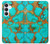 S2688 Aqua Copper Turquoise Gemstone Graphic Case For Samsung Galaxy S25 FE