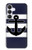 S2758 Anchor Navy Case For Samsung Galaxy S25 FE, S26 FE