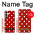 S2951 Red Polka Dots Case For Samsung Galaxy S25 FE