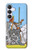 S3068 Tarot Card Queen of Swords Case For Samsung Galaxy S25 FE, S26 FE